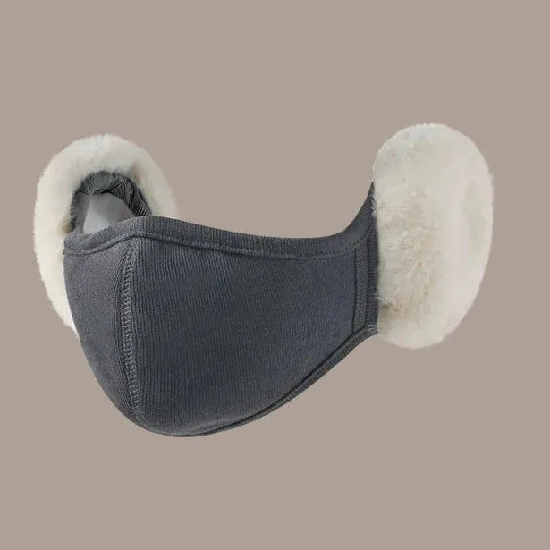 2-in-1 Warm Earmuffs & Cold Mask - Winter Fashion for Women