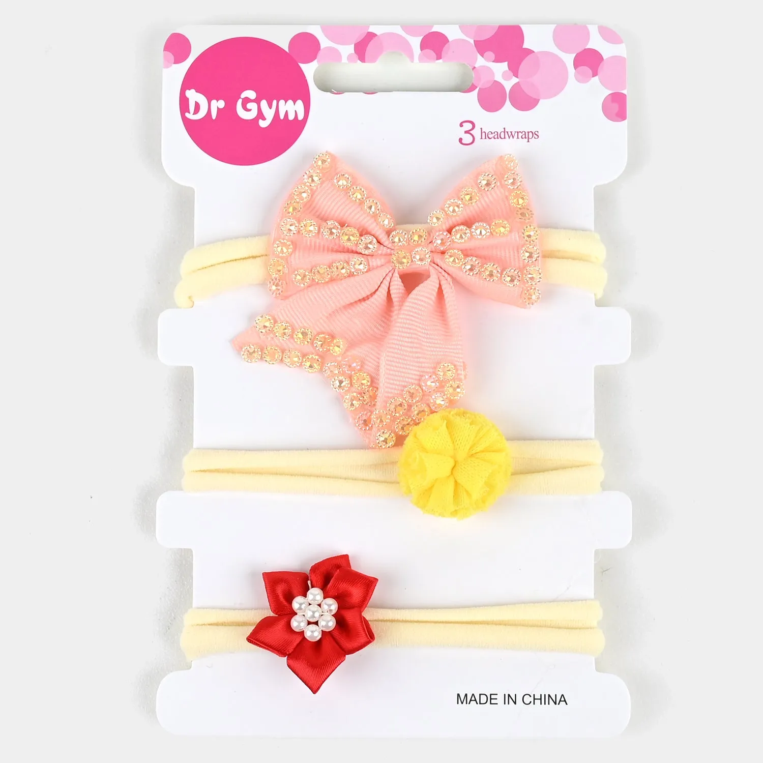 Adorable Baby Head Band Pack Of 3