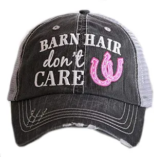 Barn Hair Don’t Care Baseball Cap by KATYDID