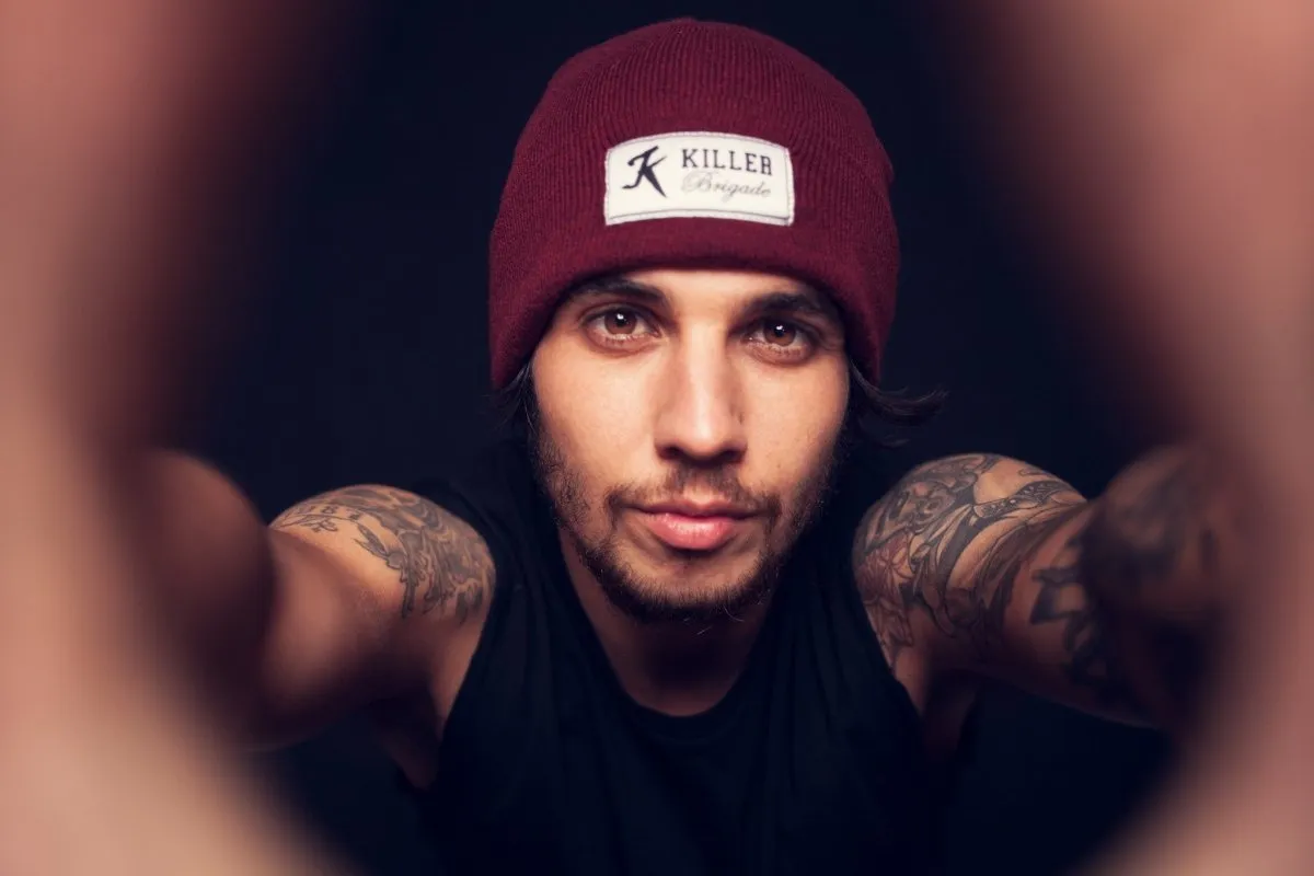 Burgundy beanies