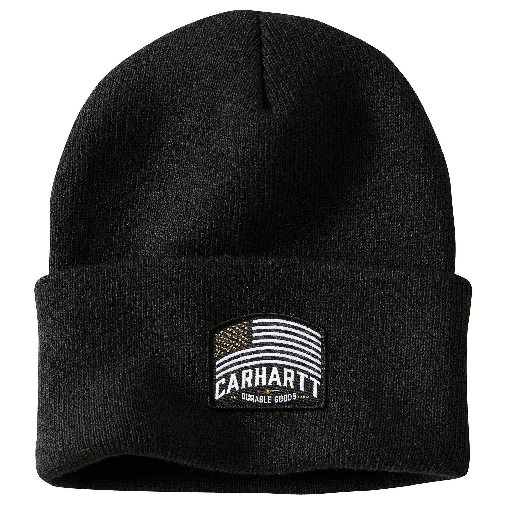 Carhartt Unisex Knit Flag Patch Beanie