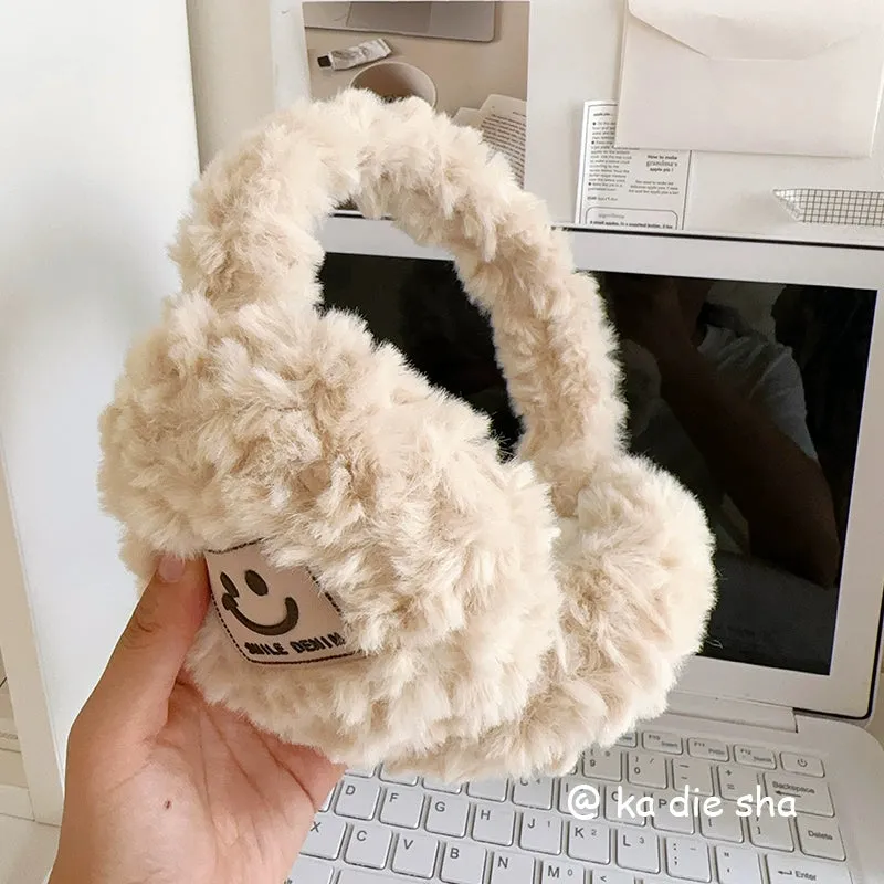 Cute Rabbit Ear Earmuffs  Warm Winter Cold Protection