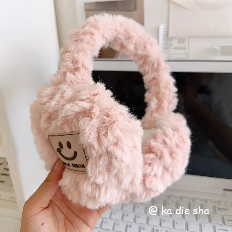 Cute Rabbit Ear Earmuffs  Warm Winter Cold Protection