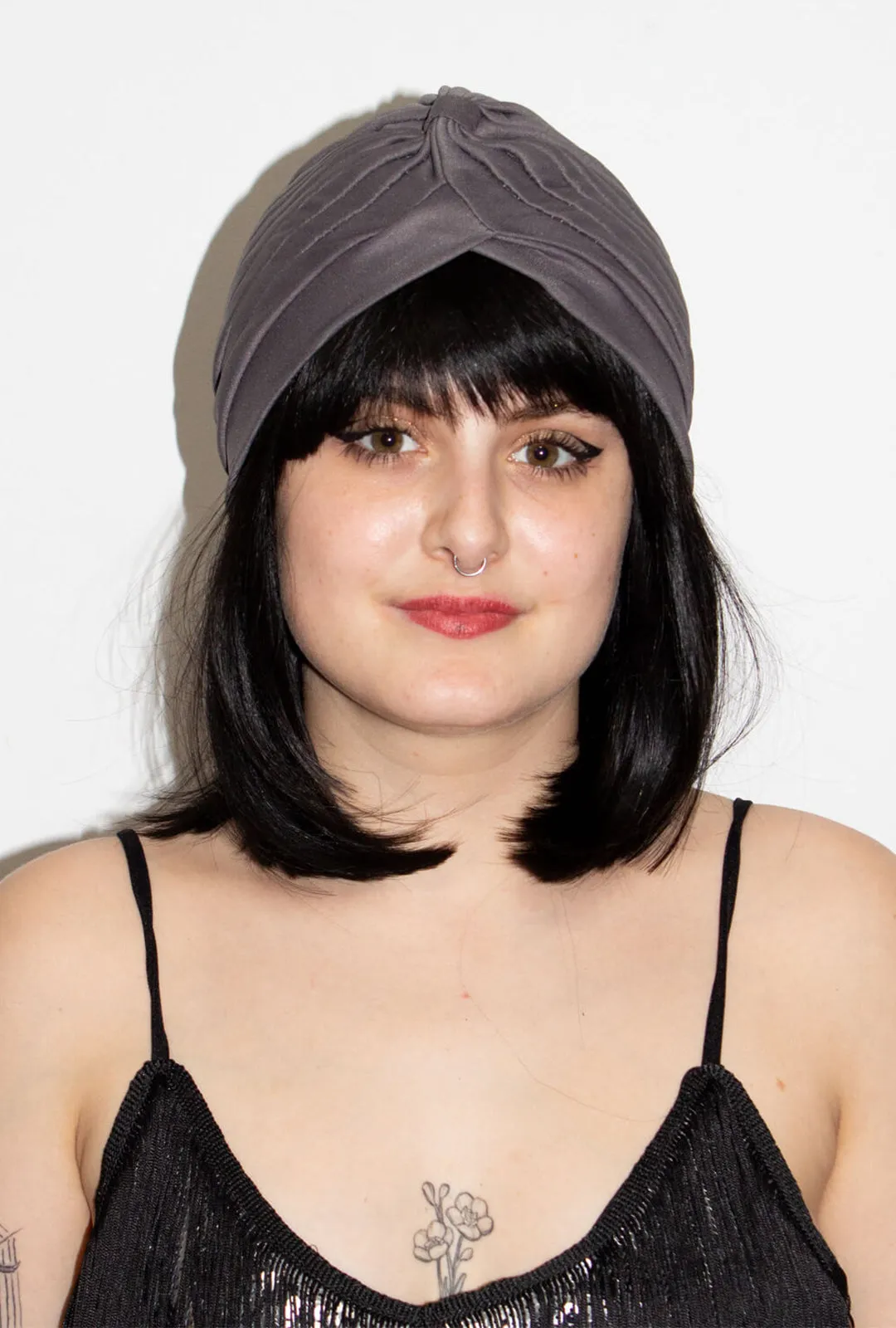 Dark Grey Turban