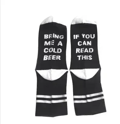 European And American Couple Men And Women Socks