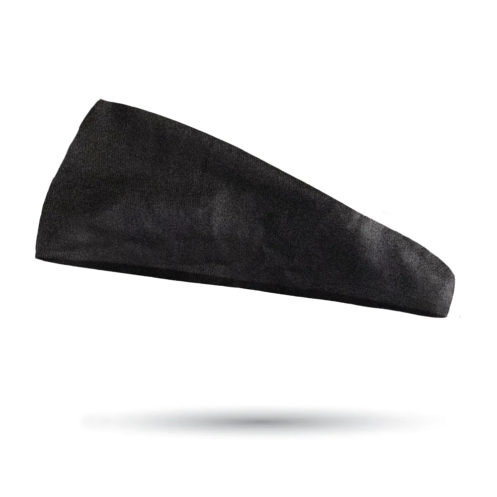 Fashion Onyx Shimmer Headband - 4" and 3" Tapered