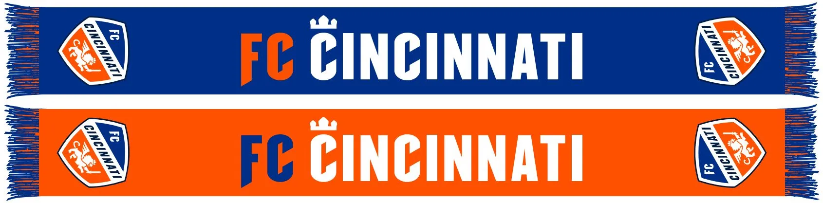 FC Cincinnati Two Tone Scarf