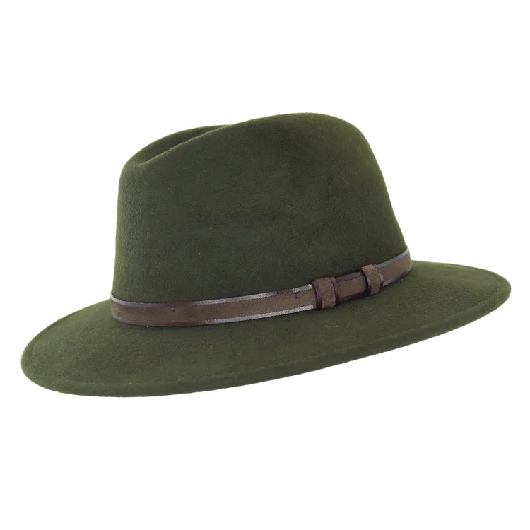 Fléchet Crushable Safari Hat - Kaki