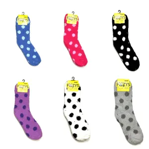 Foozys Unisex Fluffy Dots