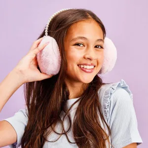 Girls Earmuffs | Pink Pearl | IScream