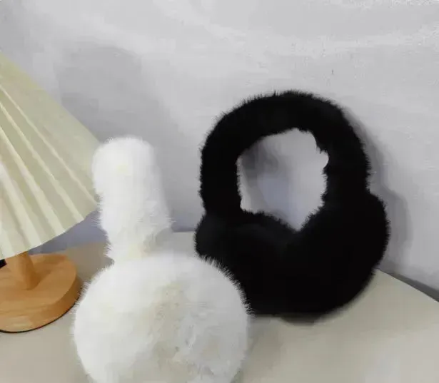 Girls' Winter Furry Fluffy Earmuffs