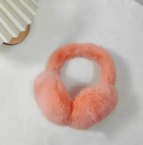 Girls' Winter Furry Fluffy Earmuffs