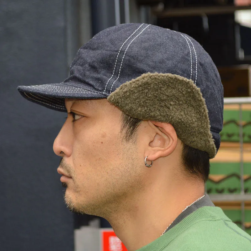 HIGHER ”HT21023” DENIM HUNTER CAP