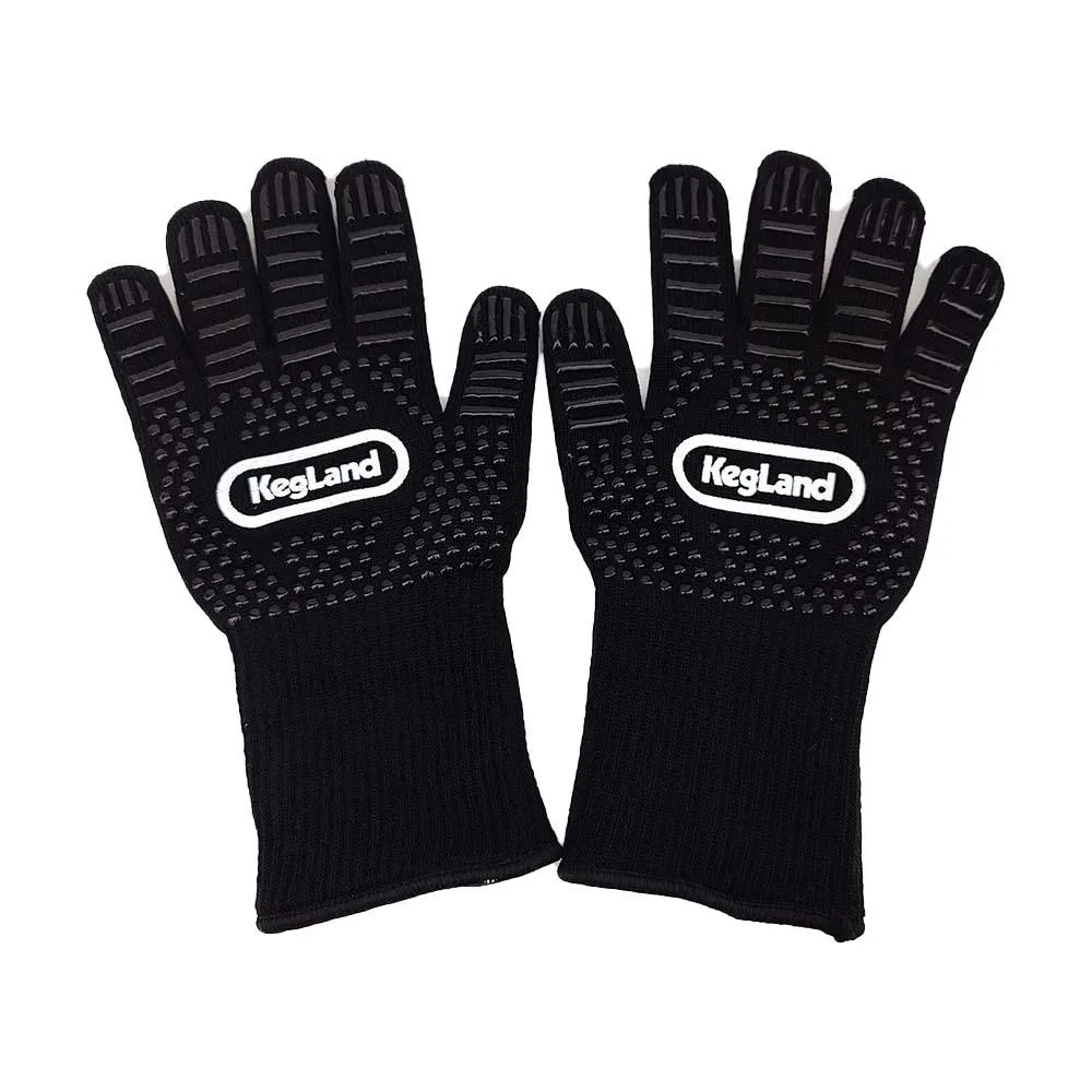 KegLand High Heat Resistant Gloves / Hizo Oven Mitts (M)