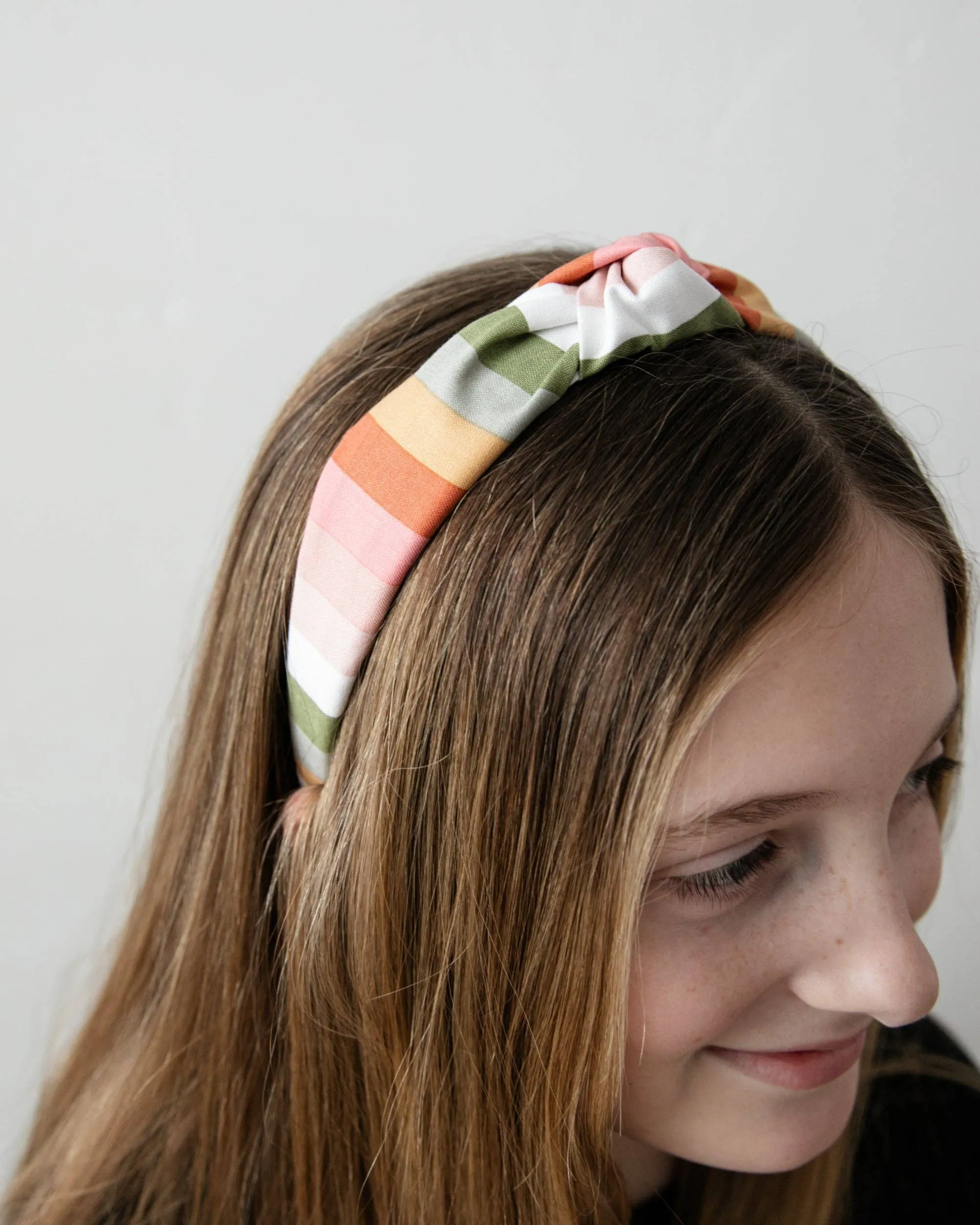 Knotted Headband - Paint The Rainbow