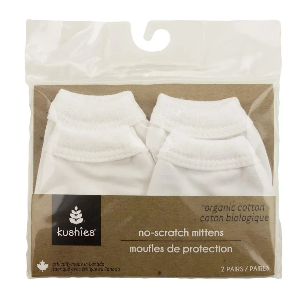 Kushies Organic Jersey Scratch Mitts