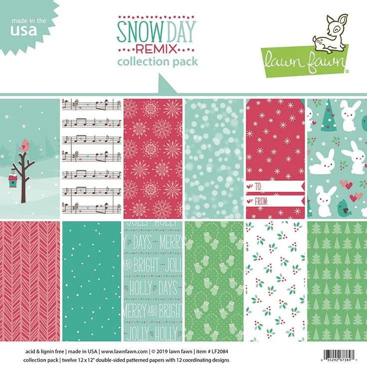 Lawn Fawn-Sow Day Remix Collection Pack-12x12