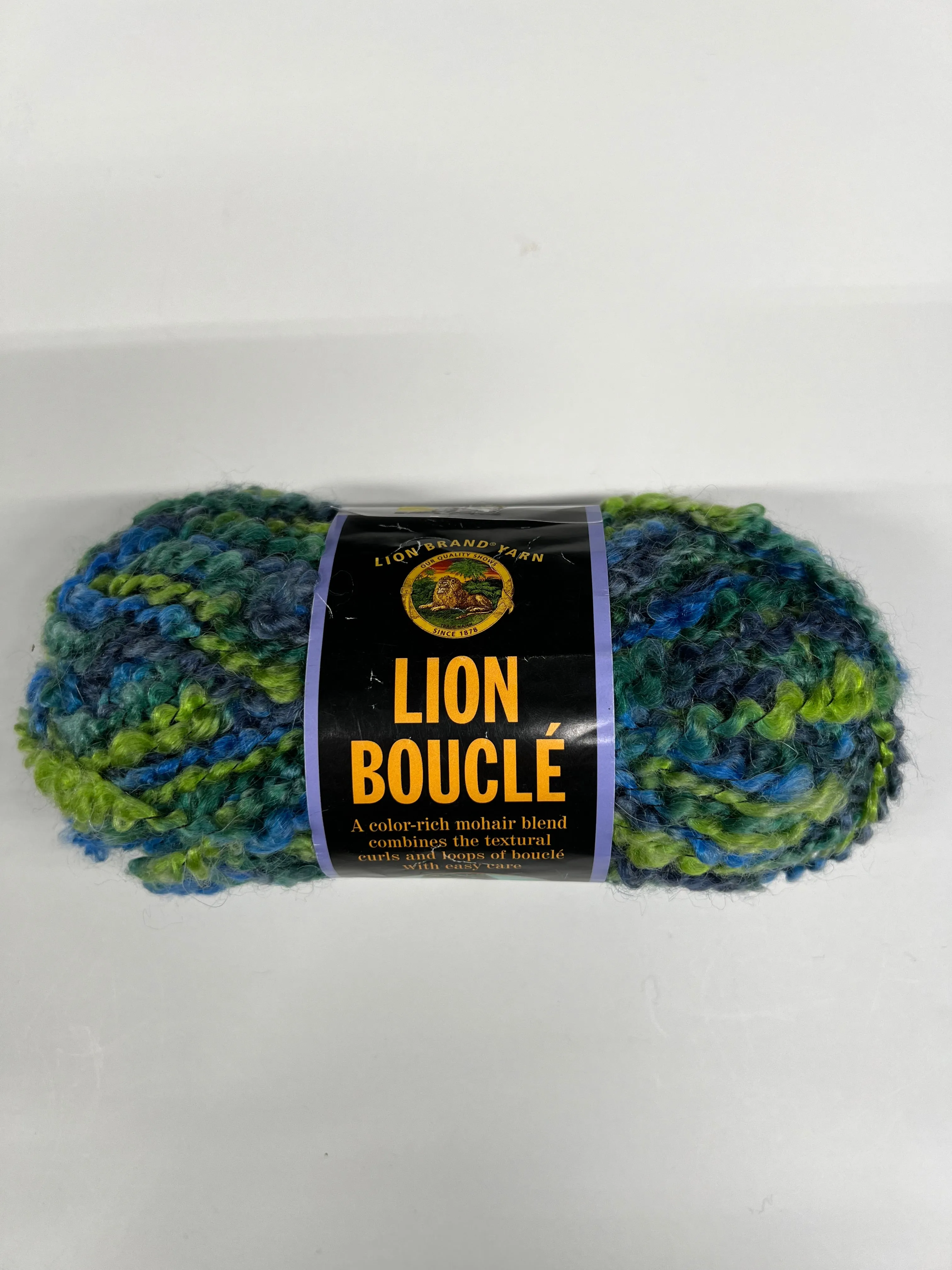 Lion Boucle Yarn by Lion Brand