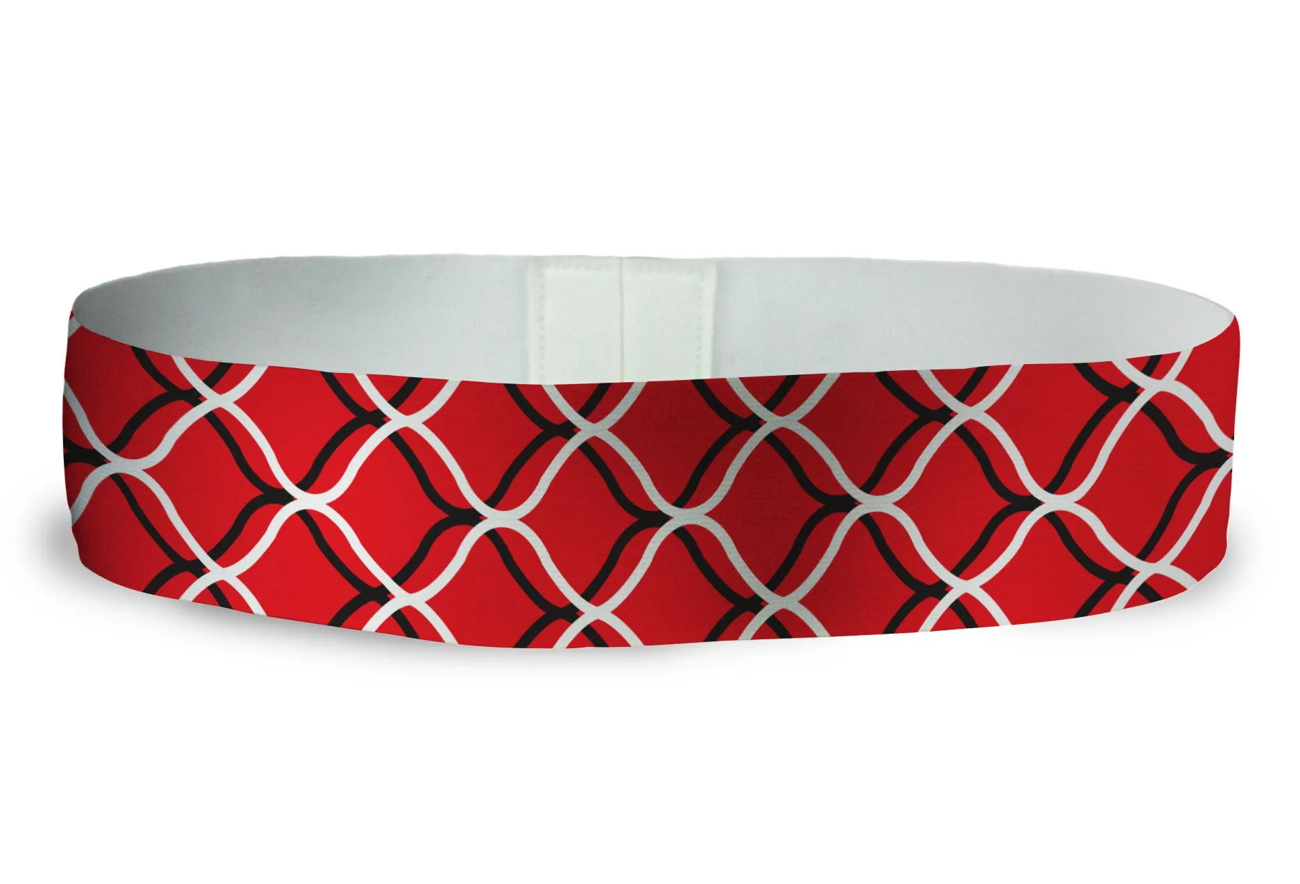 Loopty Loop Lattice Red Black