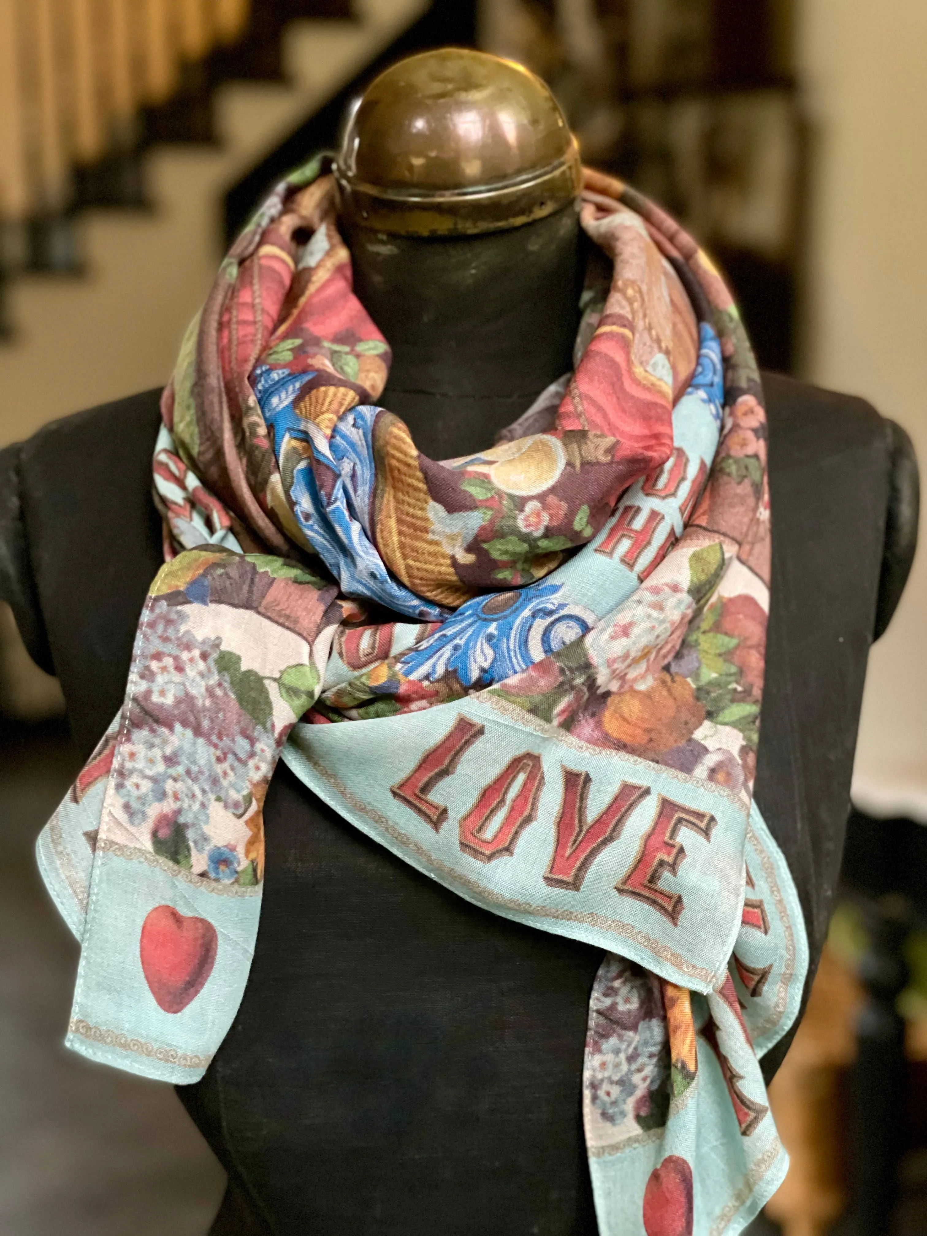 Love Language Bohemian Bamboo Scarf