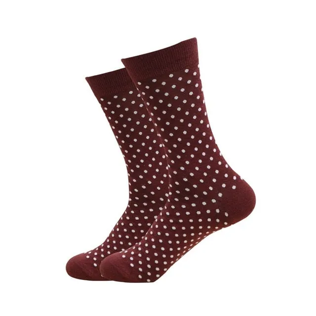 Men's Business Dress Cotton Socks