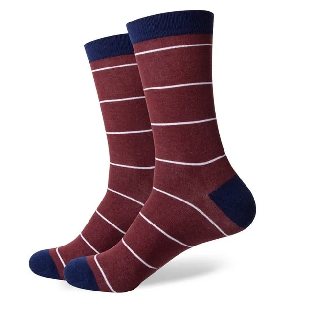 Men's Business Dress Cotton Socks