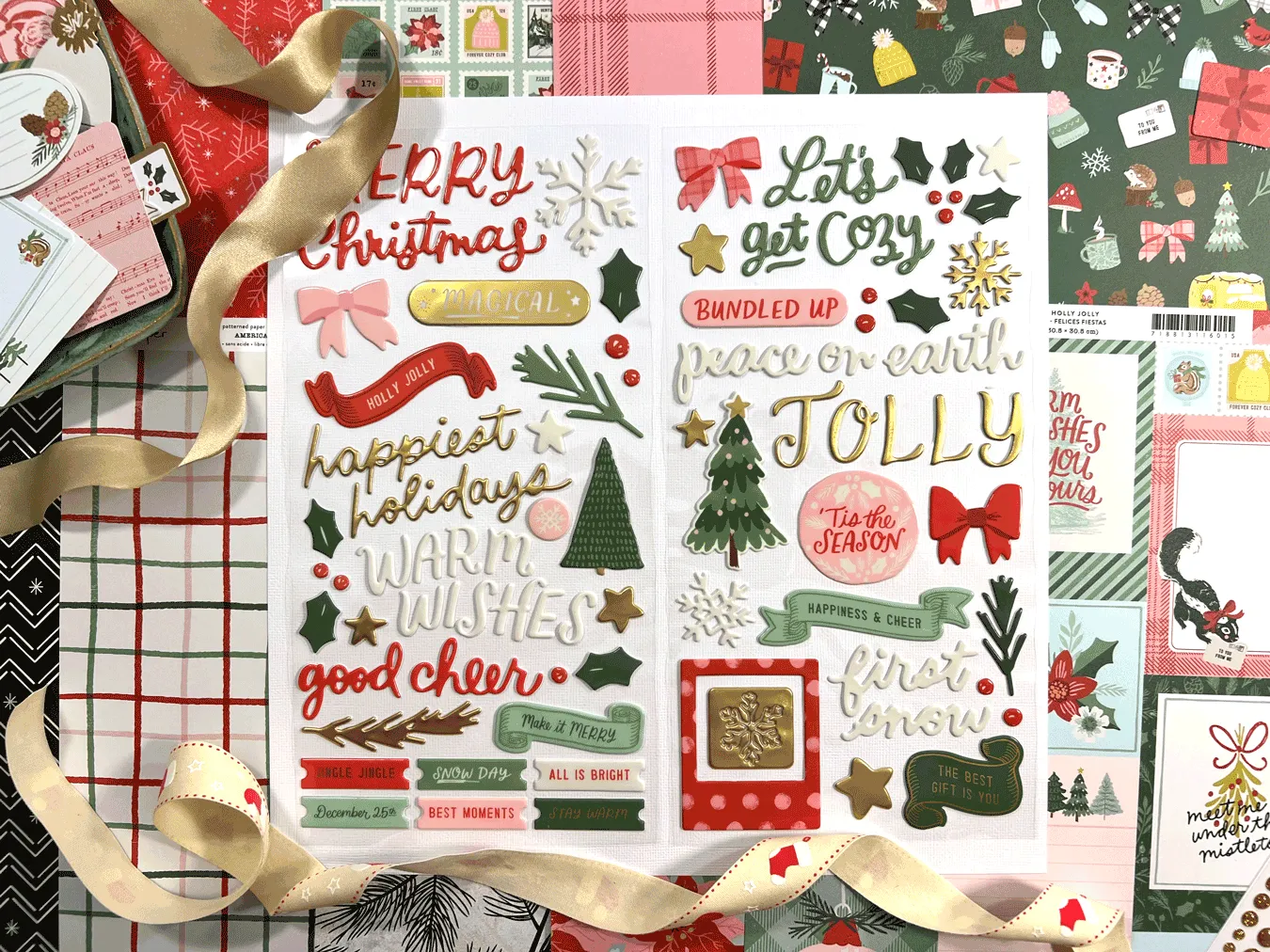 Merry Making Christmas 12 x 12 Add-On Kit