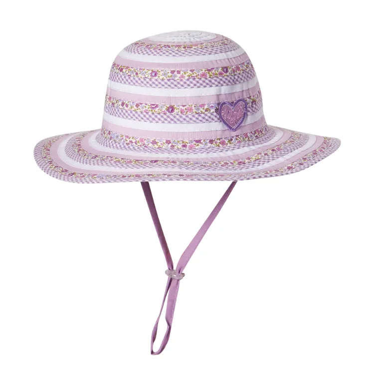 Millymook Girls Sweetheart Hat - Lilac