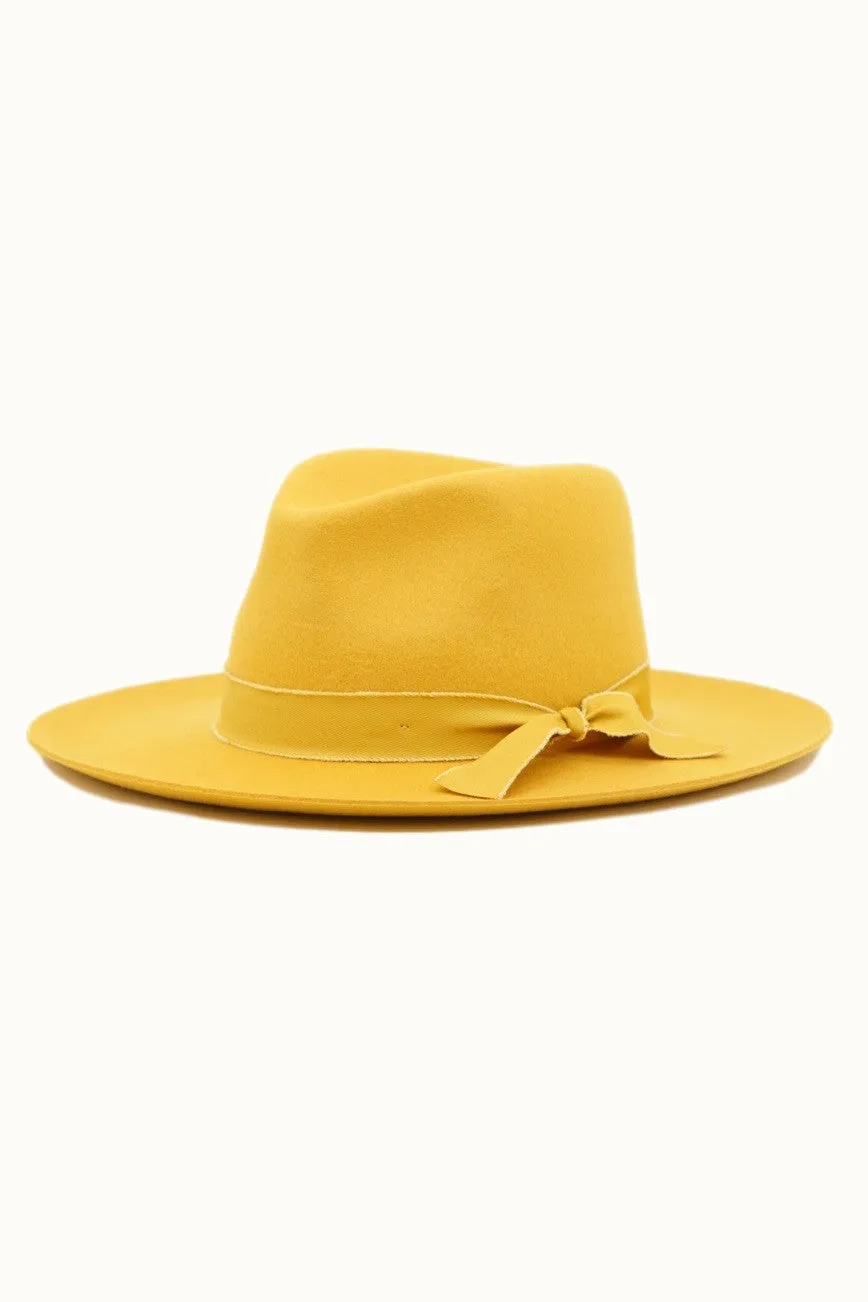 Mustard Kaia Brim Hat