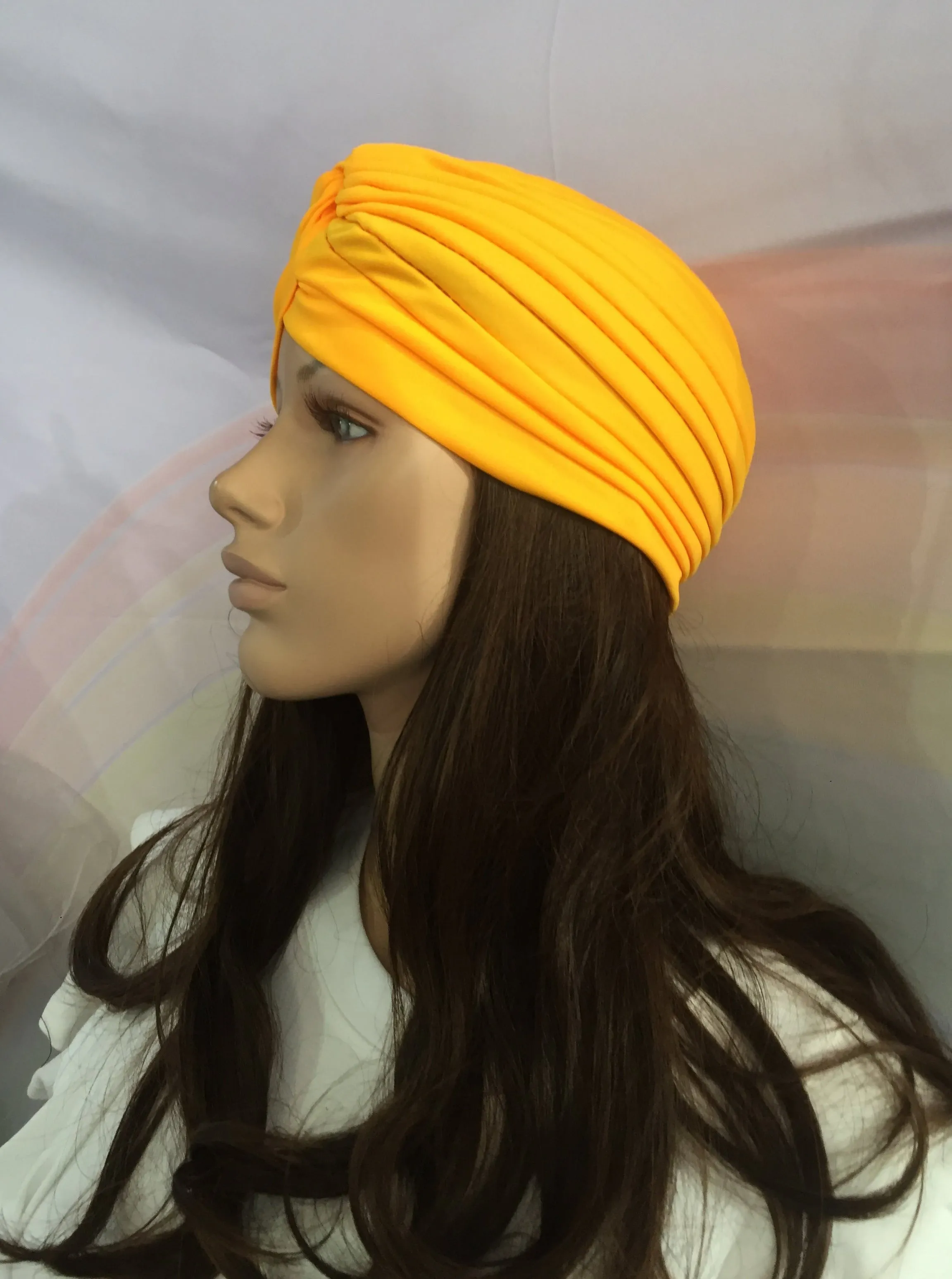 Mustard Yellow Turban