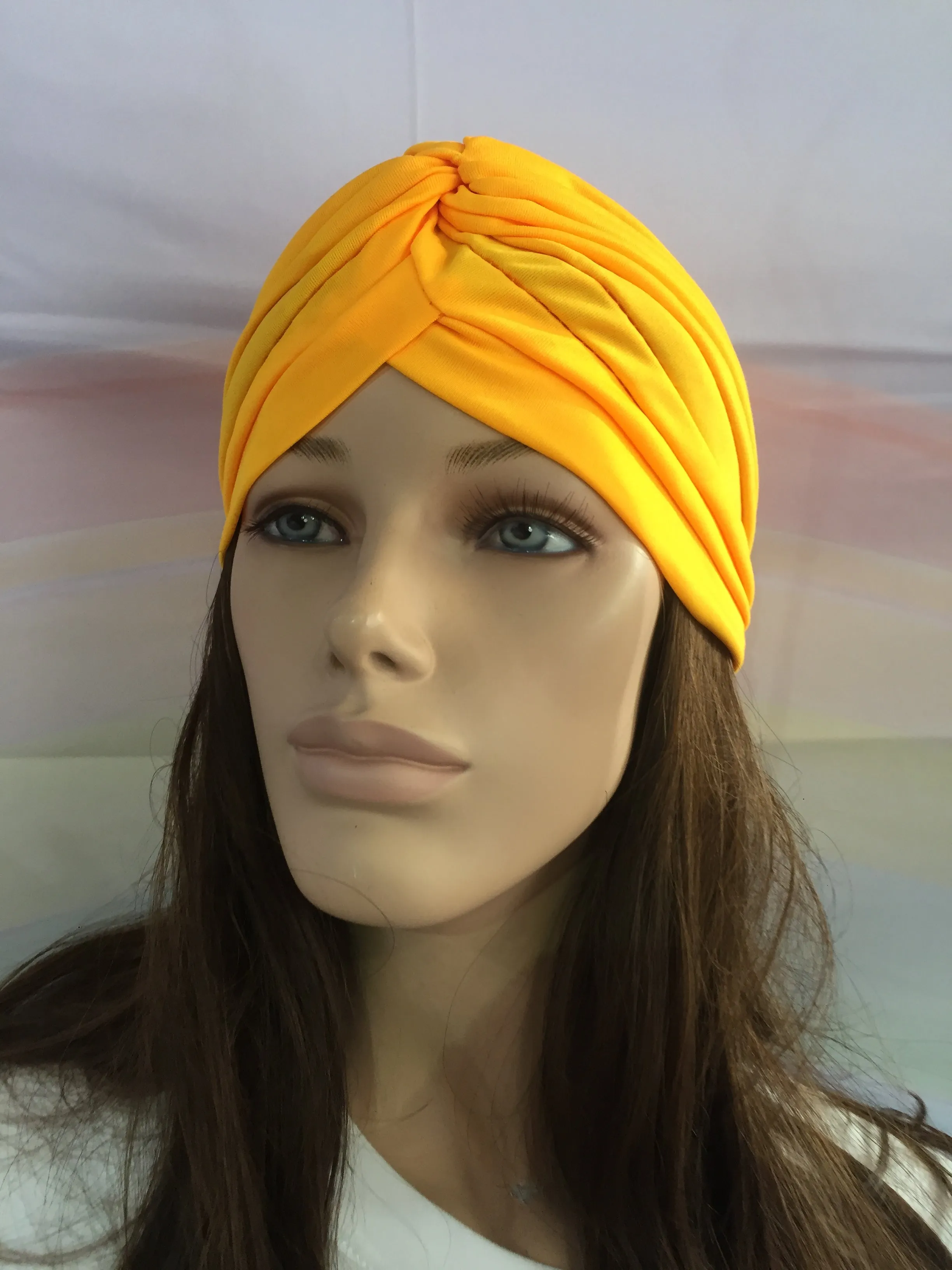 Mustard Yellow Turban