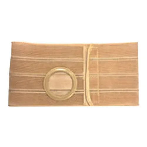 Nu-Hope Nu-Form™ Support Belt, 2-3/8" Stoma, 7" Wide, Right, 1-1/2" From Bottom, Prolapse Strap, Small (28" to 32" Waist), Beige