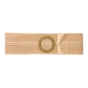 Nu-Hope Nu-Form™ Support Belt, 3-3/8" Center Stoma, 4" Wide, Medium (32" to 36" Waist), Beige