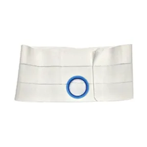 Nu-Hope Support Belt, Original Flat Panel, 2-1/8" Stoma, 9" Wide, Right, 1" From Bottom, Contoured, XL (41" to 47" Waist)