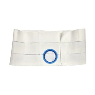 Nu-Hope Support Belt, Original Flat Panel, 2-1/8" Stoma, 9" Wide, Right, 1" From Bottom, Contoured, XL (41" to 47" Waist)