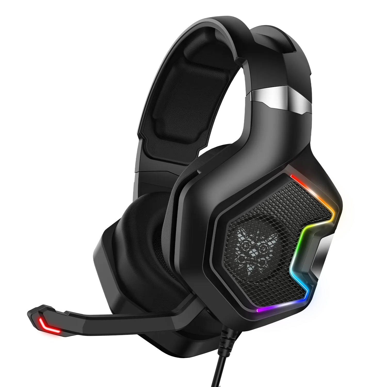 ONIKUMA K10 Pro Professional Wired Gaming Headset with RGB Backlight