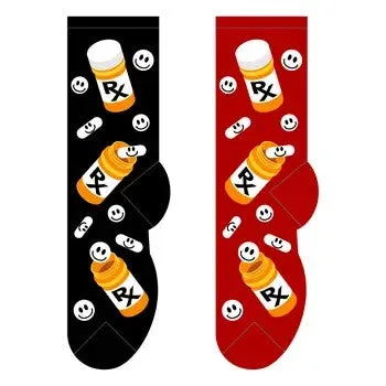 RED PHARMACY SOCKS