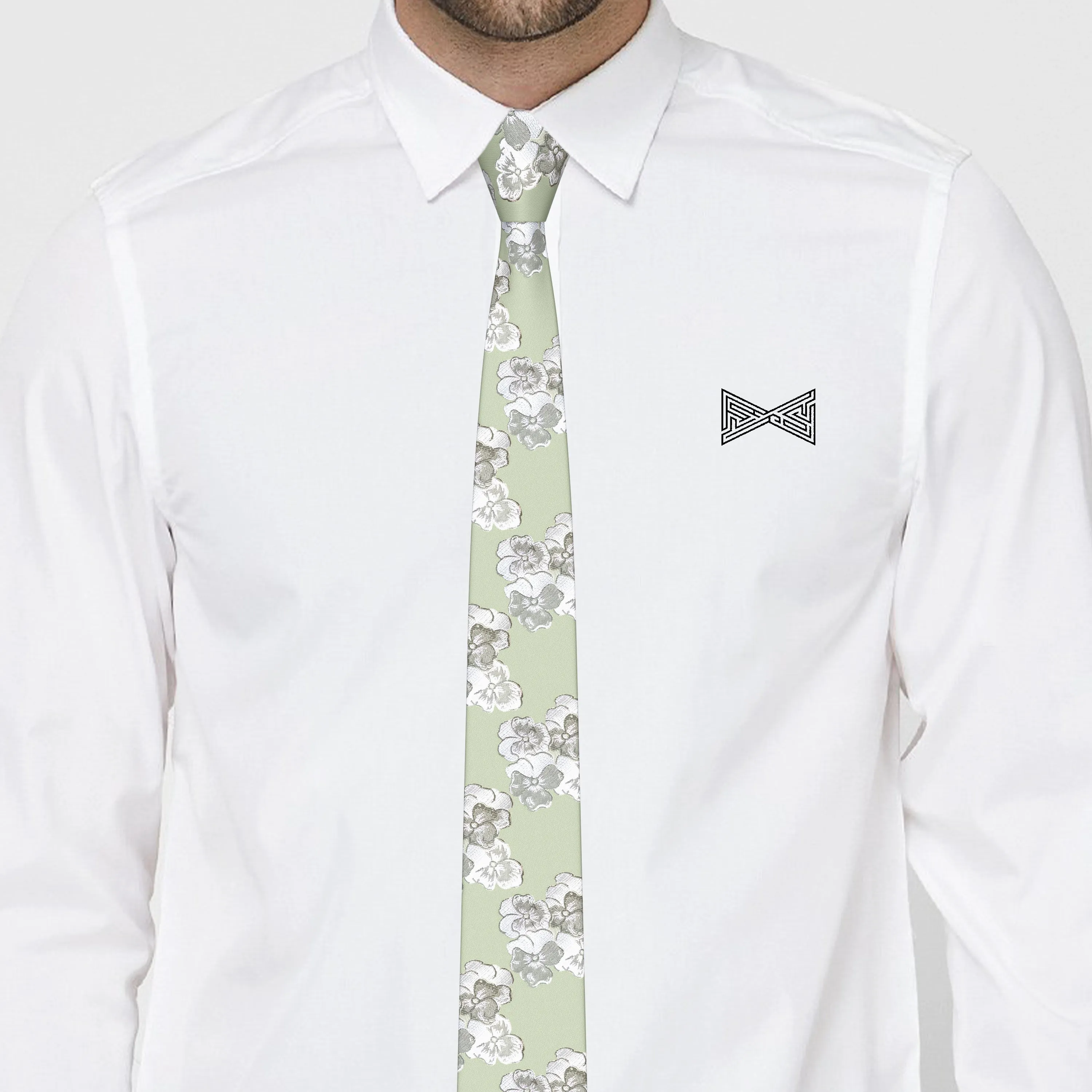 Sage Green Men's Wedding Ties