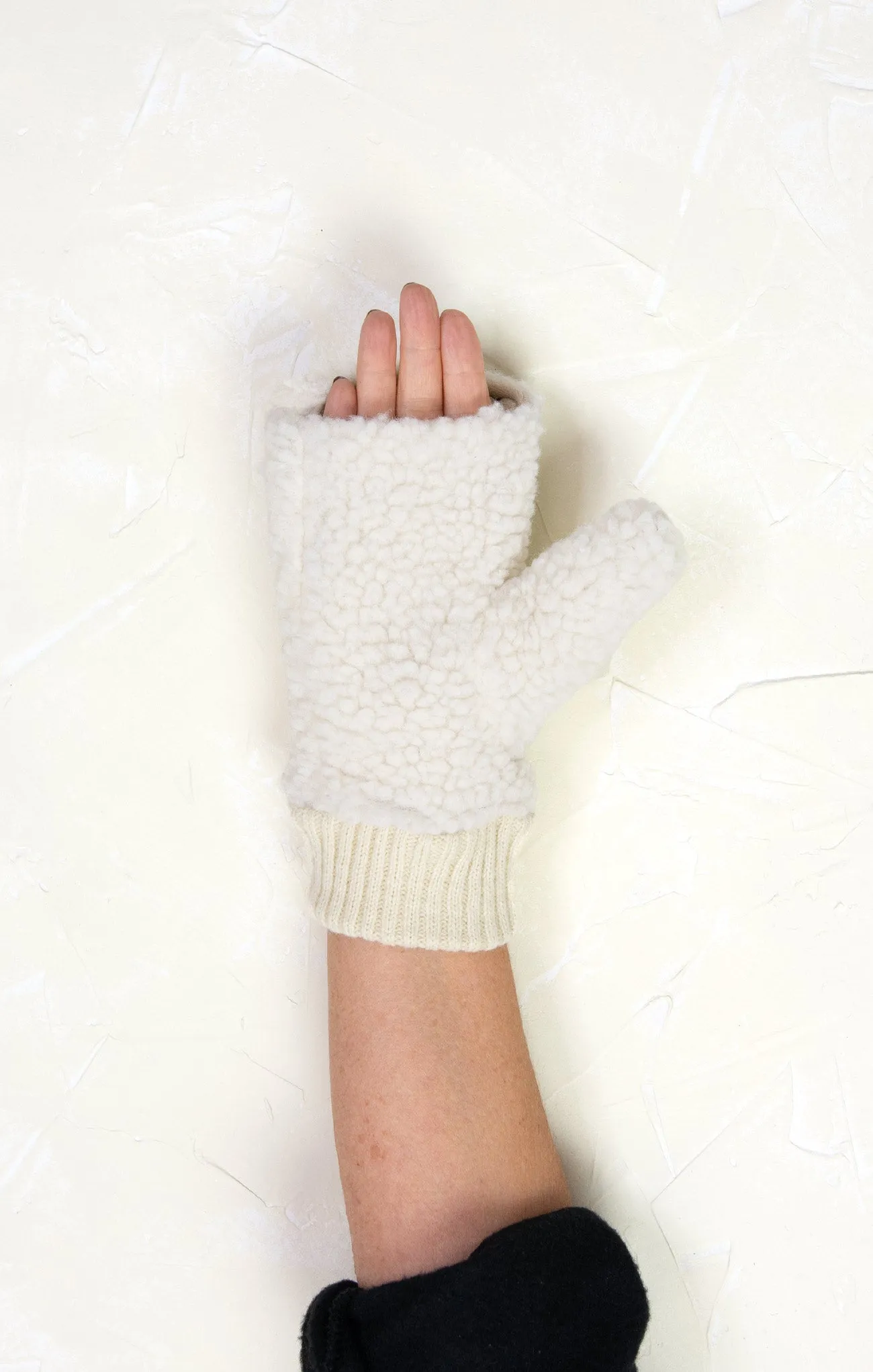 Sherpa Flip Mittens