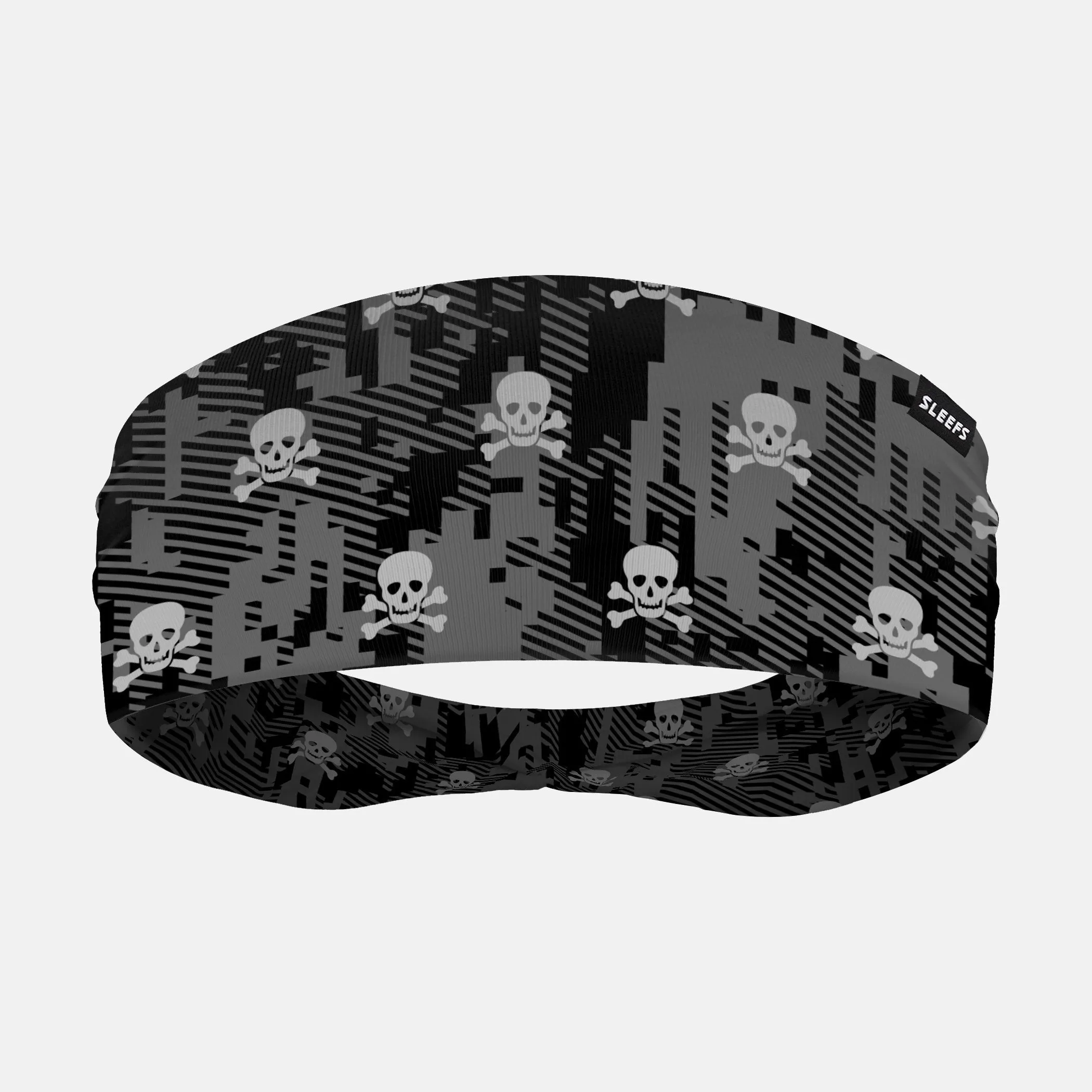 Skulls Digital Double-Side Wide Headband