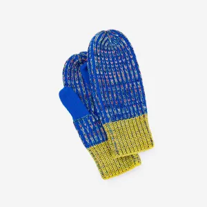 Super Mix Mittens - Blue