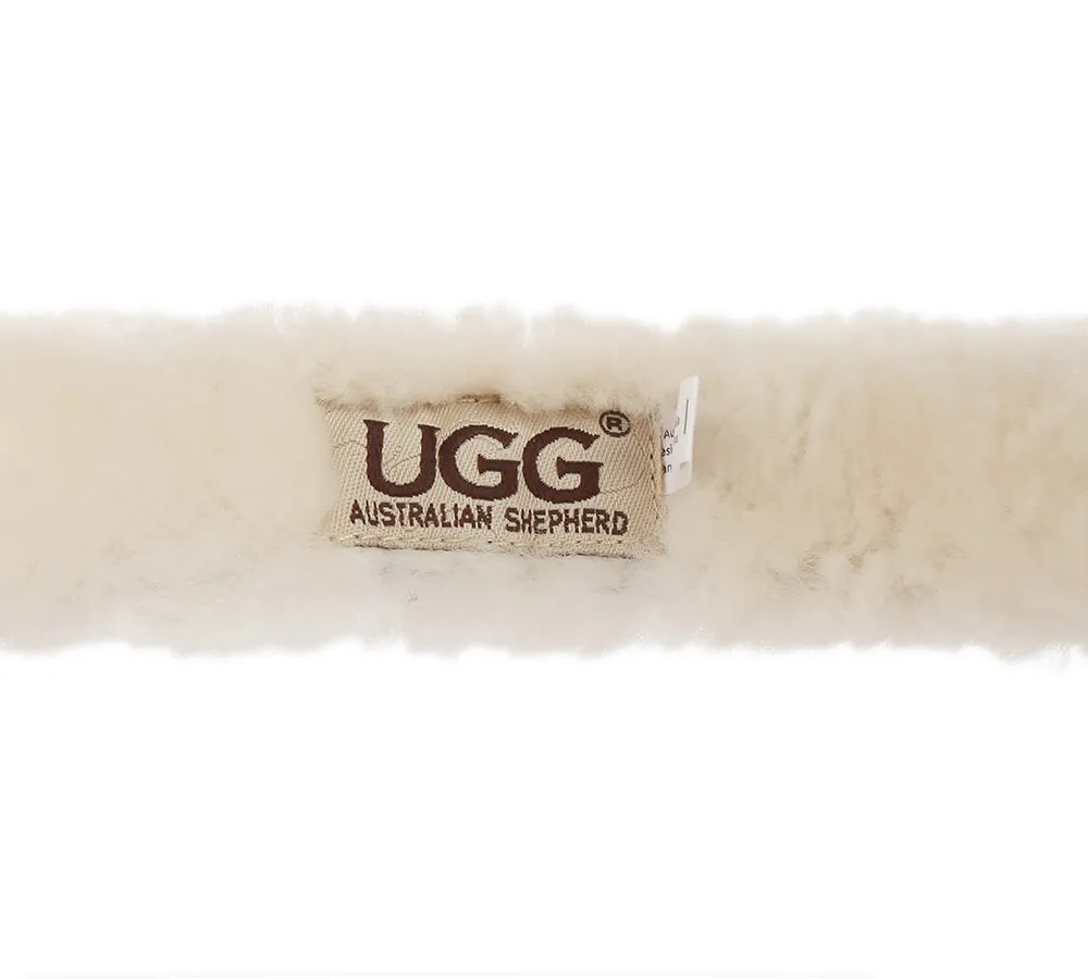 UGG Earmuff Adjustable Sheepskin Wool Connie Earmuff