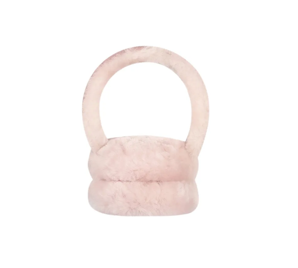 UGG Earmuff Adjustable Sheepskin Wool Connie Earmuff