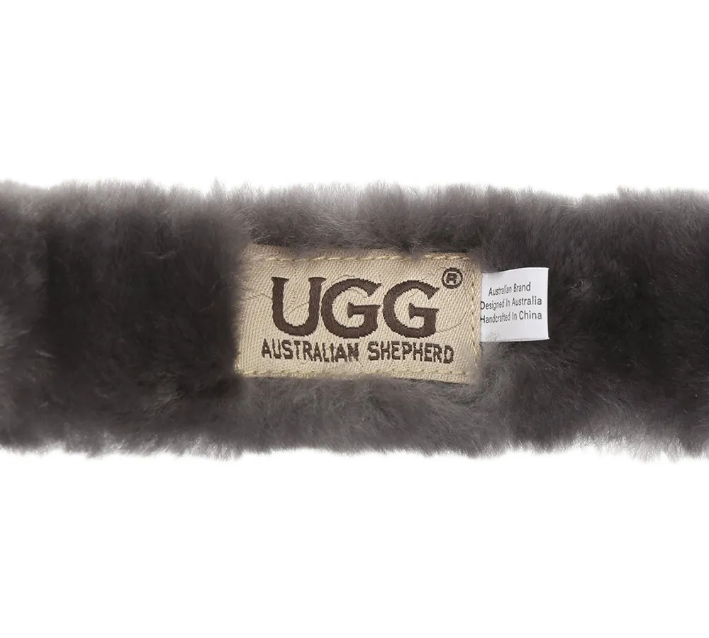 UGG Earmuff Adjustable Sheepskin Wool Connie Earmuff