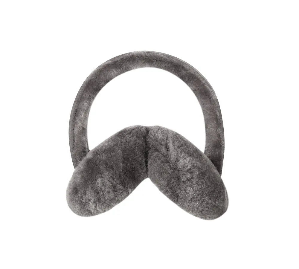 UGG Earmuff Adjustable Sheepskin Wool Connie Earmuff