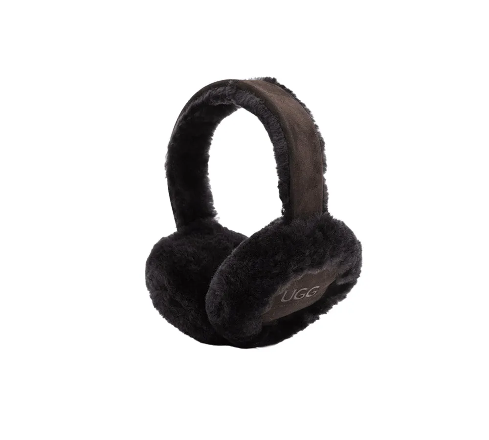 UGG Earmuff Adjustable Sheepskin Wool Connie Earmuff