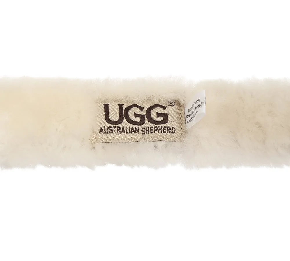 UGG Earmuff Adjustable Sheepskin Wool Connie Earmuff