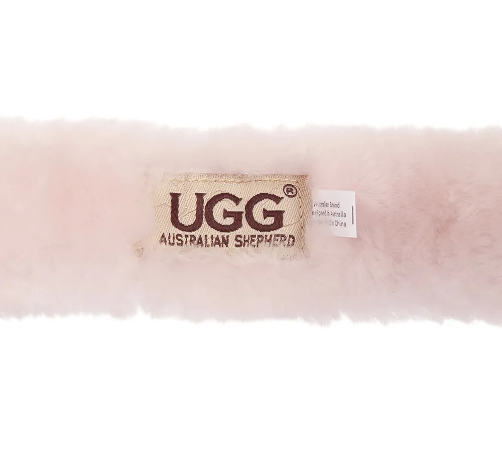 UGG Earmuff Adjustable Sheepskin Wool Connie Earmuff