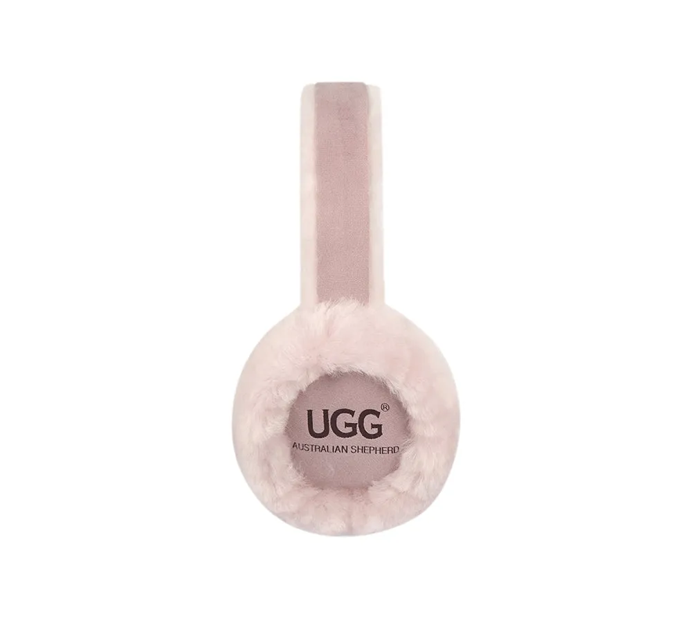 UGG Earmuff Adjustable Sheepskin Wool Connie Earmuff