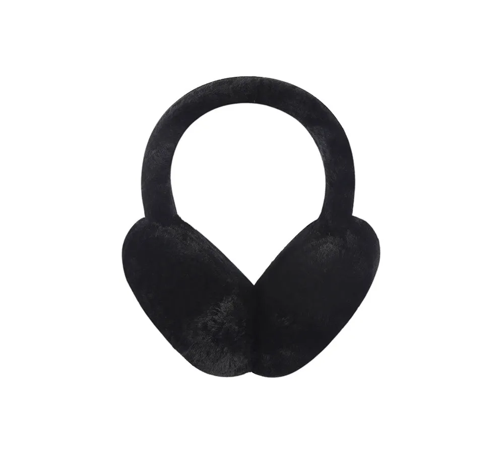 UGG Kids Adjustable Sheepskin Wool Earmuff Connie